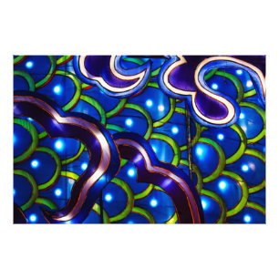 Foto Escamas Azules Brillantes