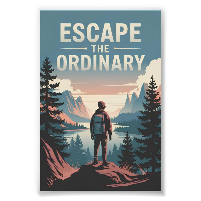 Foto Escapar de lo ordinario (Frente)