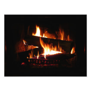 Foto Escena de invierno cálido con chimenea para fotogr