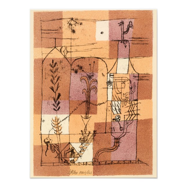 Foto Escena hoffmanesca de Paul Klee (Frente)
