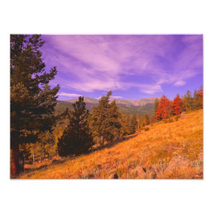 Foto Escena Montañosa Impresionante - Rojos, Azules, Ve