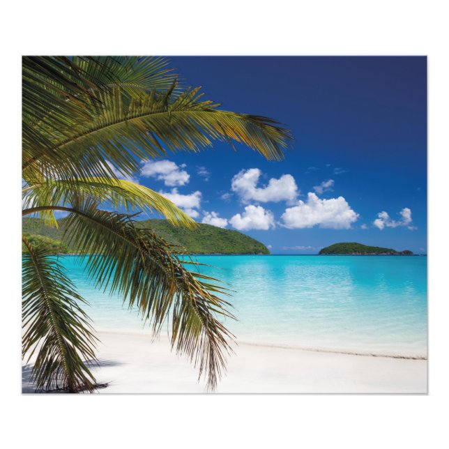 Foto Escenario de playa tropical (Frente)