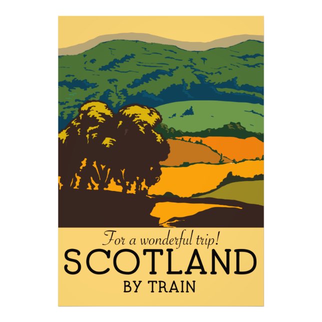 Foto Escocia "¡Por un viaje maravilloso!" (Frente)