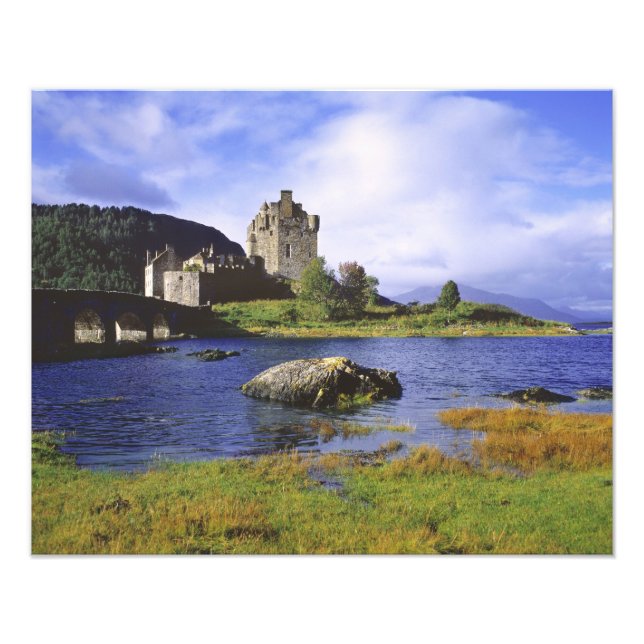 Foto Escocia, Tierras Altas, Wester Ross, Eilean Donan  (Frente)