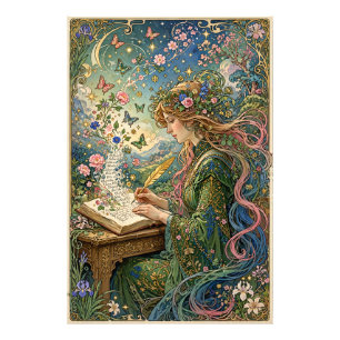 Foto Escribiendo el Mundo Art Nouveau