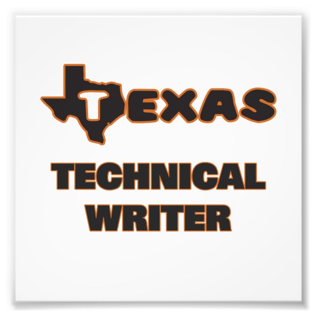 Foto Escritor técnico de Texas (Frente)