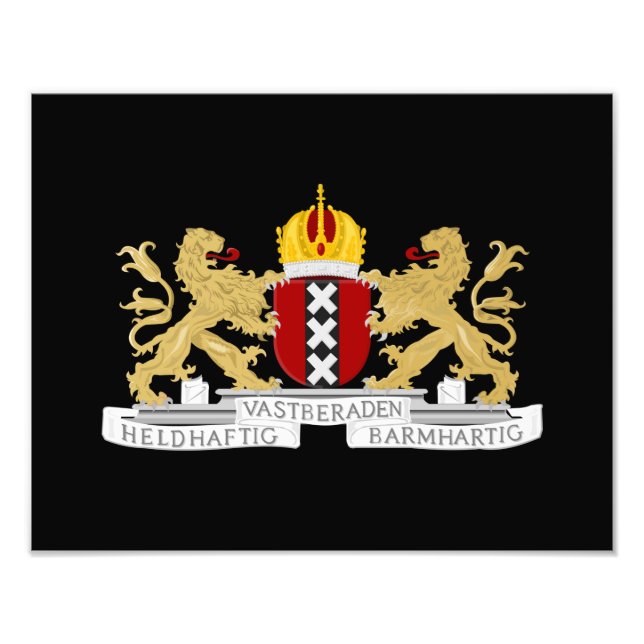 Foto Escudo de Amsterdam (Frente)