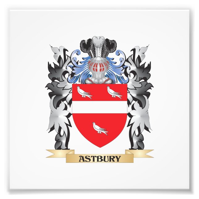 Foto Escudo de armas de Astbury - escudo familiar (Frente)