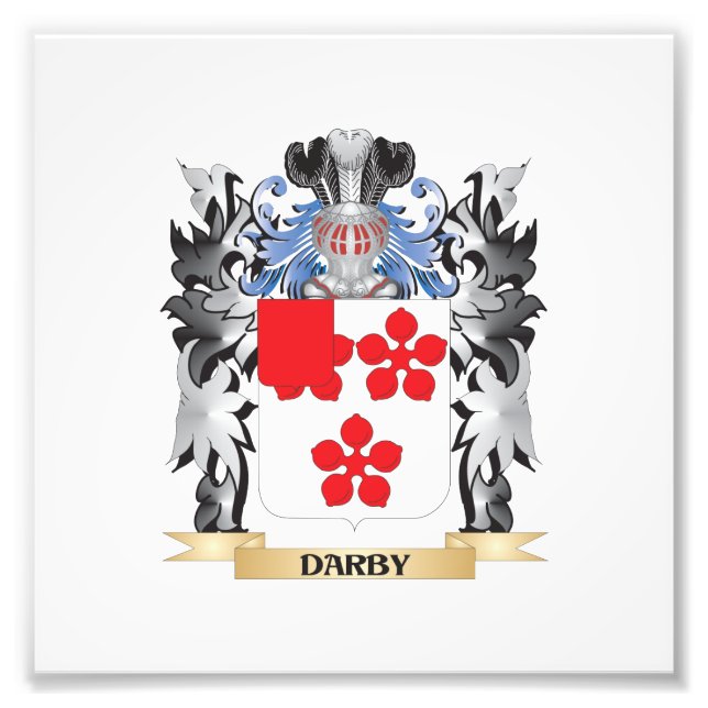 Foto Escudo de armas de Darby - reposo familiar (Frente)