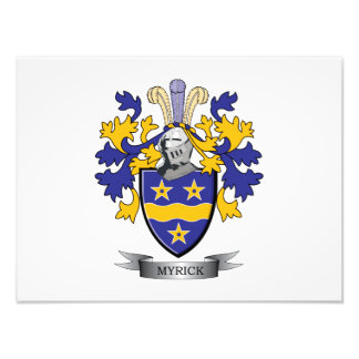 Foto Escudo de armas de la familia Myrick