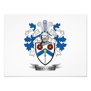 Foto Escudo de armas de McClure Family Crest