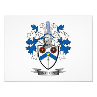 Foto Escudo de armas de McClure Family Crest