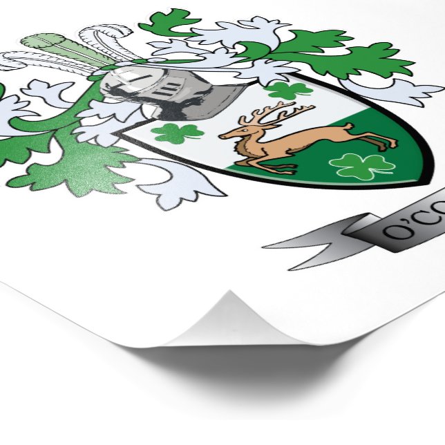 Foto Escudo de armas de O'Connell (Esquina)