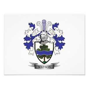 Foto Escudo de armas del escudo de la familia de Watson