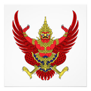 Foto Escudo de armas símbolo emblema bandera de Tailand