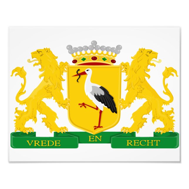 Foto Escudo de La Haya, Países Bajos. (Frente)