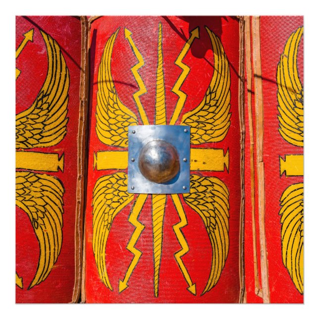 Foto Escudo militar romano - Esctum (Frente)