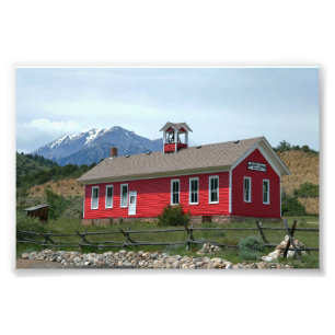 Foto Escuela Histórica de Maysville, Poster de Colorado