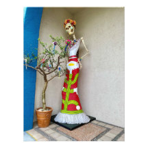 Escultura del Día de Muertos en San José del Cabo