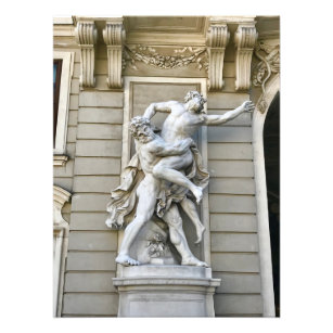 Foto Escultura en el Palacio de Hofburg en Viena, Austr