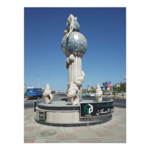 Foto Escultura para los habitantes marinos