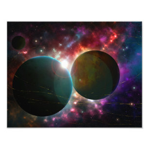 Foto Espacio / Galaxia Concepto Arte Imprimir / Poster