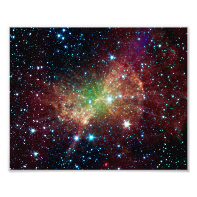 Foto Espacio infrarrojo de nebulosa de dumbbell (Frente)