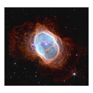 Foto Espacio nebuloso del anillo meridional Telescopio