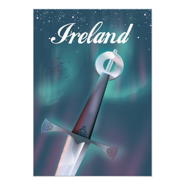 Foto espada celta de irlanda (Frente)