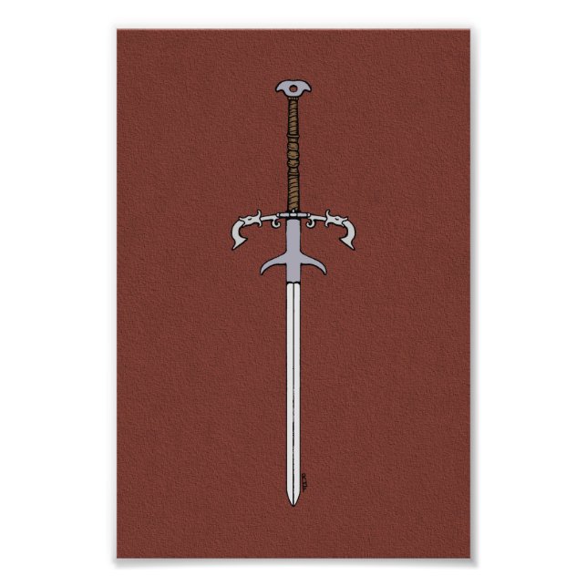 Foto Espada procesal/cojinete del siglo XVI (Frente)