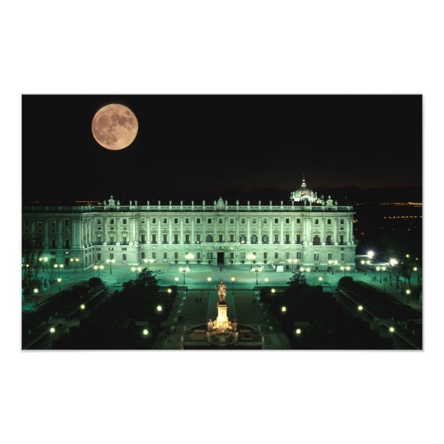 Foto España, Madrid, Palacio Real y Plaza de (Frente)
