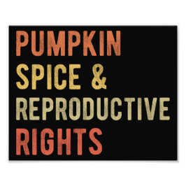 Foto Especias de calabaza y derechos reproductivos I