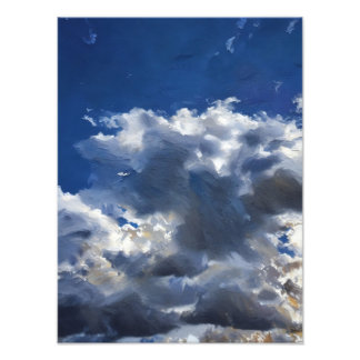 Foto Espectacular Cielo Con Nubes Blancas Sobre Un Vibr