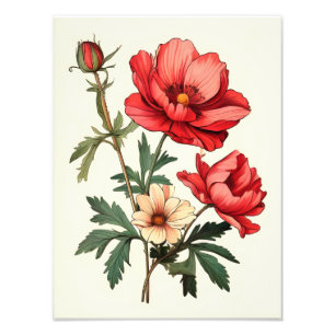 Foto Espectáculos rojos llamativos en un fondo blanco o