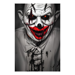 Foto Espeluznante Payaso Sonriente