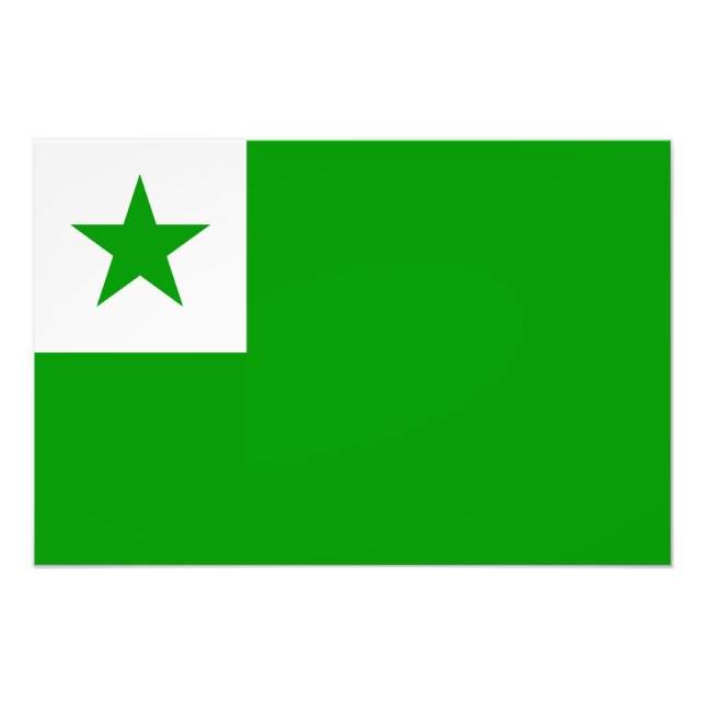 Foto Esperanto - Bandera Esperantista (Frente)
