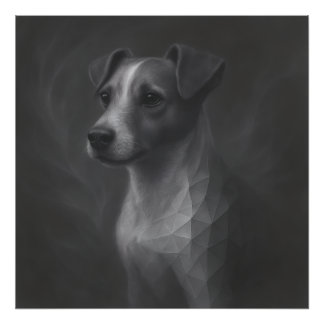Foto Espíritu Animado – Geometría de Jack Russell