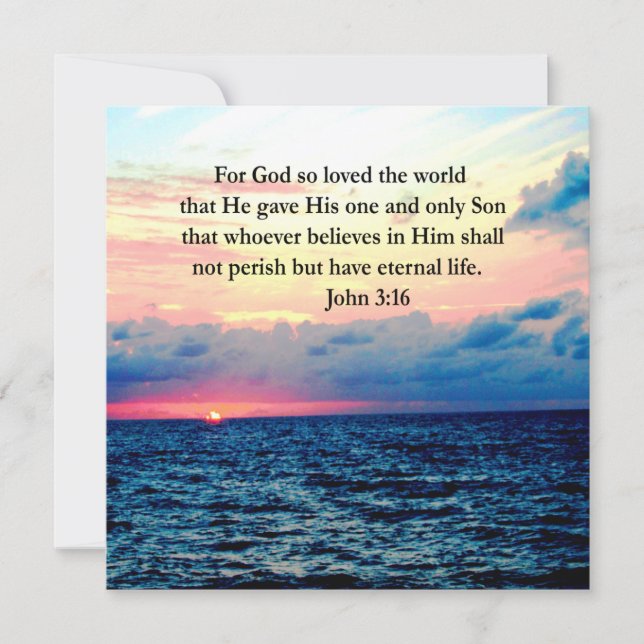 FOTO ESPIRITUAL DE JOHN 3:16 (Anverso)