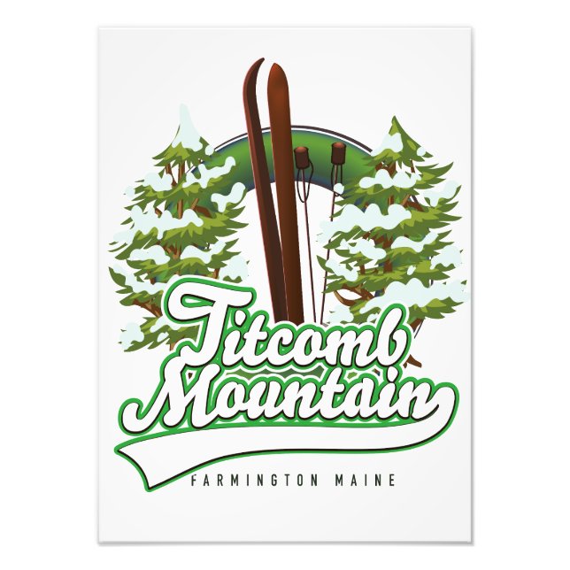 Foto Esquí Titcomb Mountain Farmington Maine (Frente)