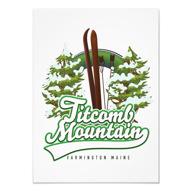 Foto Esquí Titcomb Mountain Farmington Maine (Frente)
