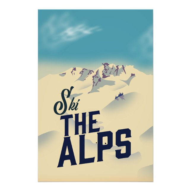 Foto Esquiar Los Alpes (Frente)
