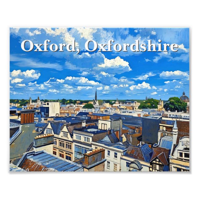 Foto Esquina de la histórica pintura acrílica de Oxford (Frente)