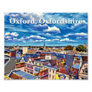 Foto Esquina de la histórica pintura acrílica de Oxford