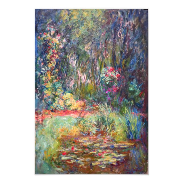Foto Esquina de Monet de Agua Lily Pond (Frente)