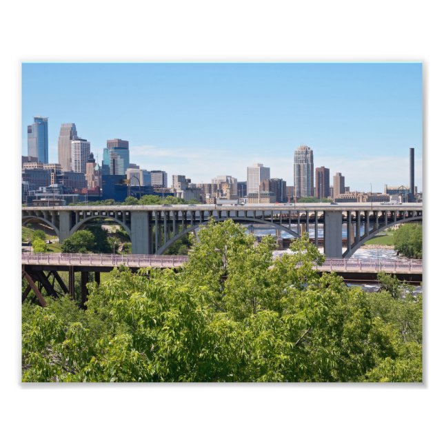 Foto Esquina y puentes de Minneapolis (Frente)
