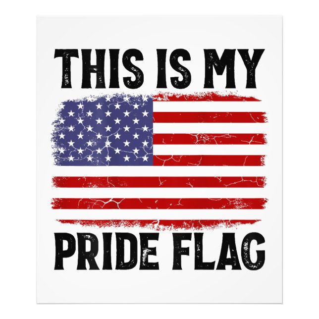 Foto Esta Es Mi Bandera De Orgullo Bandera Estadouniden (Frente)