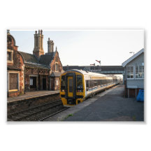 Estación de Ferrocarril de Brocklesby y Tren en Pa
