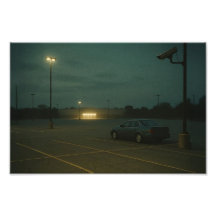 Estacionamiento vacío en la noche - Vibes Dreamcor
