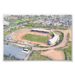 Foto Estadio Odsal, Arte Aéreo de Bradford