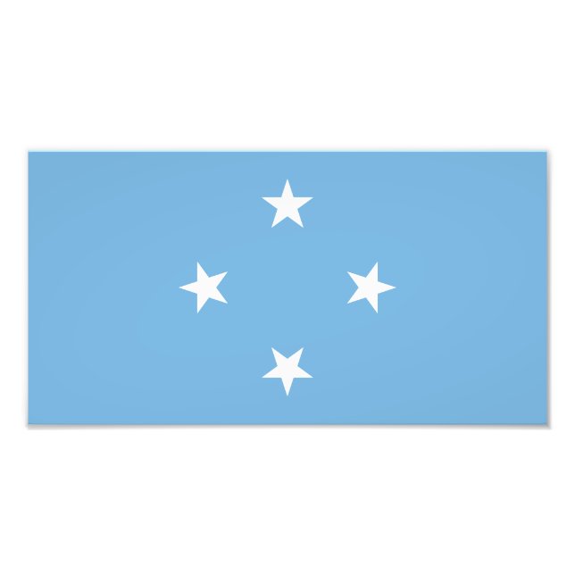 Foto Estados Federados de Micronesia Bandera (Frente)